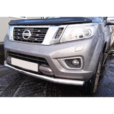 Nissan Navara Np300 2015 On - Stx Stainless Steel City Bar - Spoiler Bar - 70mm